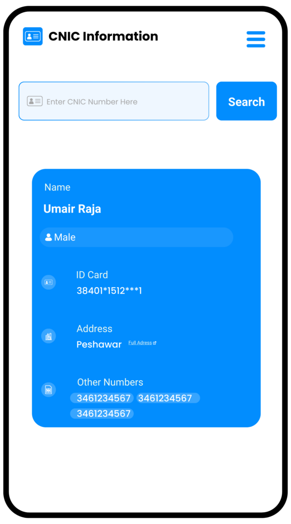 Pakistan sim information